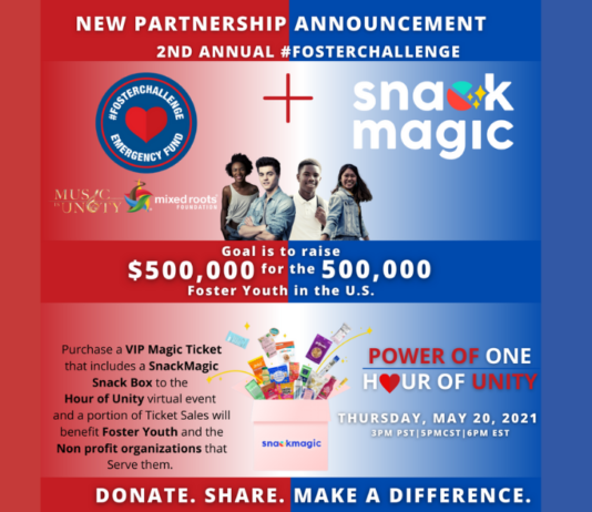 Snack & Give Back: #FosterChallenge