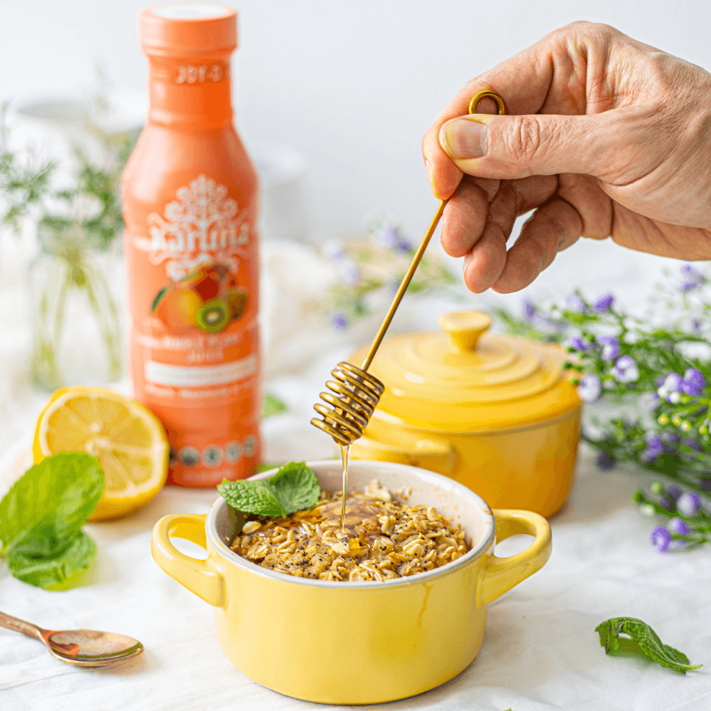 Lemon Poppyseed Baked Oatmeal