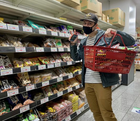 Local Partner Spotlight: Paul in Japan Paul enjoys shopping for snacks with his wife for his SnackMagic boxes