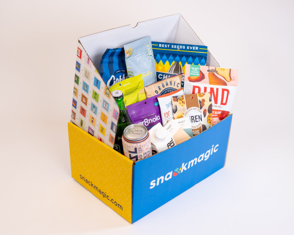 A snack box from SnackMagic as surprise retirement gift.