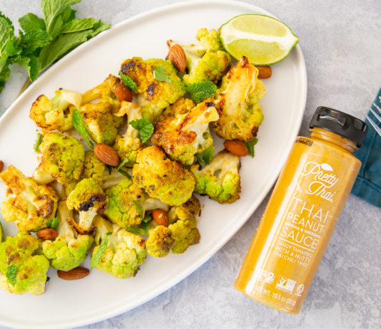 Cauli Appetizer Bundle Thai Cauliflower Dish with Nuts