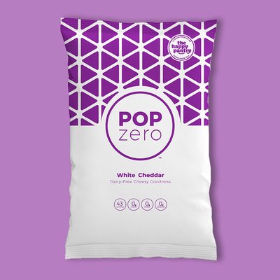 White Cheddar Popcorn 100 Calorie Bags - Pop Zero
