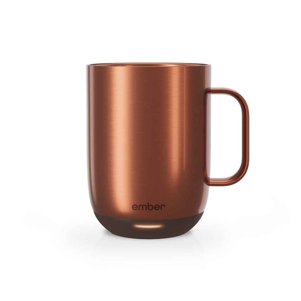 Temperature controlled mug for coffee