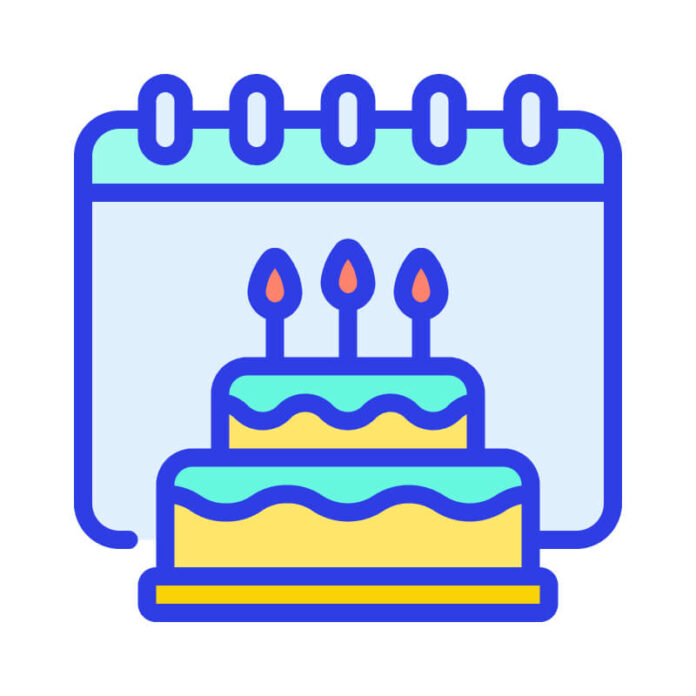 Happy Birthday Box Icon