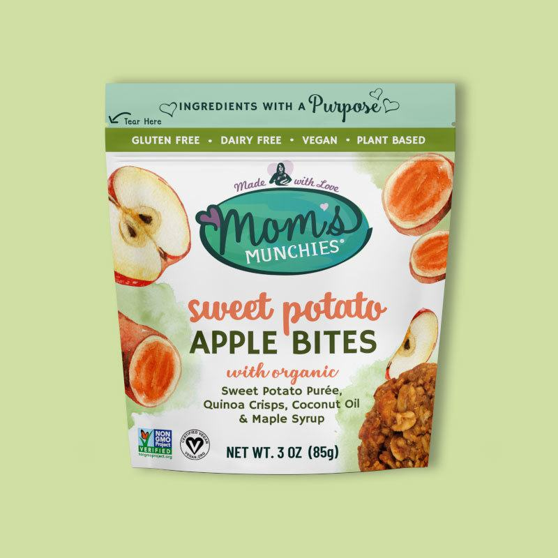 Mom's Munchies Sweet Potato Apple Bites