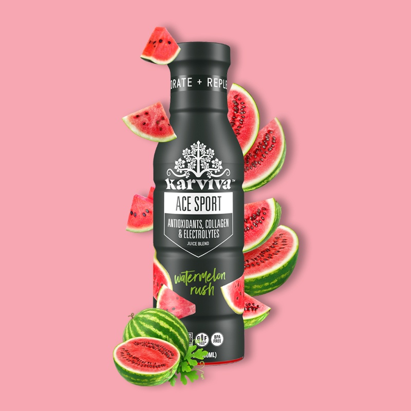 Watermelon Rush ACE Collagen Recovery Juice