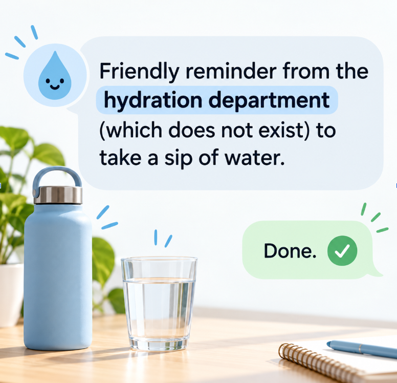 Water as a nutrition source